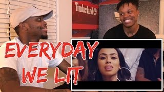 YFN Lucci  Everyday We Lit Official Video ft PnB Rock  REACTION [upl. by Giordano929]