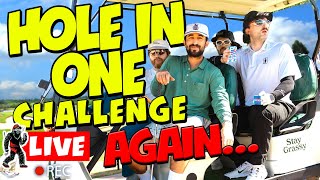 Not Turning Off The Stream Until We Make a Hole In One again UPDATE  WE DID IT [upl. by Cohin]