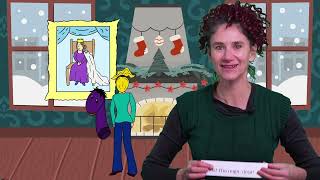 Xmas Advent Riddle solved  Learn English with Miss P  10th december [upl. by Brose]