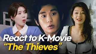 Cinematographer reacts to Kim Soohyuns BEST Movie quotThe Thievesquot🎥  Movie Room ep 72 [upl. by Assilav]