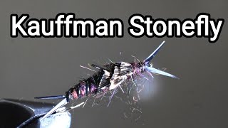 How to Tie a Kauffman Stonefly  Fly tying Tutorial [upl. by Alexi]