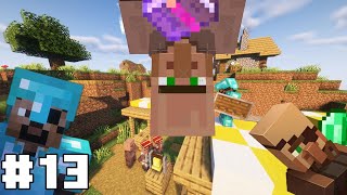 Trading with Villagers in Minecraft 121 13 [upl. by Ellehciram938]