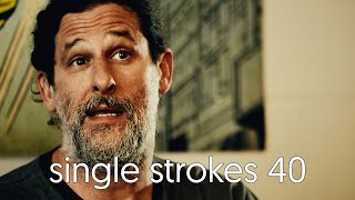 Paul Mazurkiewicz on drum gear inventions  drumtalk single strokes 40 [upl. by Attenyt]