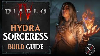 Diablo 4 Sorceress Build  How to Build a Hydra Sorceress [upl. by Nylrac]