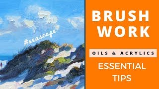 Essential Brushwork Tips for Oils and Acrylics Seascape Painting [upl. by Mignon530]