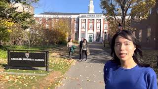 Harvard Business School Campus Visit HBS MBA alphaacademy [upl. by Eciral]