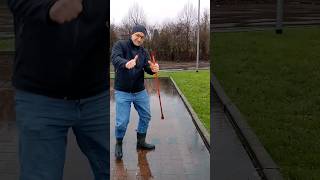 S012 Unclogging a storm drain after rain on a parking lot in Germany shorts [upl. by Selim]