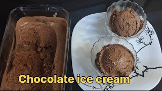 Easy and Tasty Chocolate ice cream recipe  ചോക്ലേറ്റ് ഐസ് ക്രീം [upl. by Duane417]