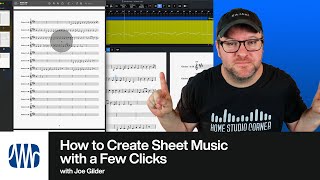 How to Create Sheet Music with a Few Clicks in Studio One  PreSonus [upl. by Eon]