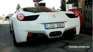 Ferrari 458 Italia LOUD Revving  Acceleration  Fast Flyby  1080p HD [upl. by Bonine]