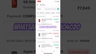 cashify iPhone order kaise kare cashify super sale se phone order kaise kare refurbishediphone [upl. by Diarmid]