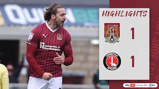 HIGHLIGHTS Northampton Town 1 Charlton Athletic 1 [upl. by Koval]