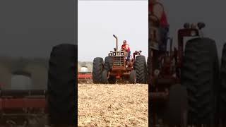 IH 1466 tractor with 12 row planter 😱 [upl. by Treblih691]