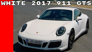 White 2017 Porsche 911 Carrera 4 GTS [upl. by Bevon923]