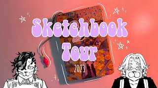 🖌️sketchbook tour 2023 [upl. by Gingras]