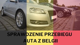 Sprawdzenie przebiegu auta z Belgii Car Pass badanie techniczne dowód belgijski [upl. by Eralc474]