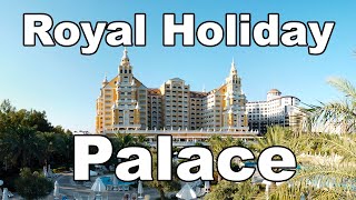 4K HDR 60FPS Royal Holiday Palace Hotel 5 All Inclusive  Antalya  Turkey  Turbo Hotels [upl. by Ahsinelg967]