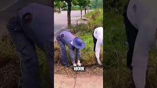 Cleaning Up the Sidewalk Restoring a Clean Beautiful Space for Our Community shorts cleanup [upl. by Ahsiaa]