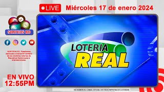 Lotería Real EN VIVO 📺│Miércoles 17 de enero 2024 – 1255 PM [upl. by Refynnej238]