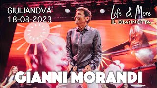 Gianni Morandi in concerto a Giulianova 18082023 [upl. by Rhodia713]