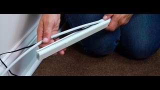 Wiremold How to Install the CordMate II Cord Channel [upl. by Hedwiga293]