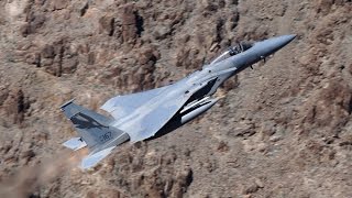 Death Valley Low Level Aircraft  Jedi Transition Star Wars Canyon March 2017 Part 3 of 3 [upl. by Galasyn]