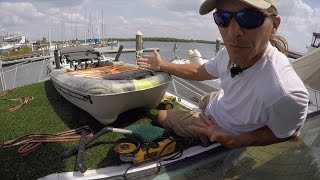 How to Make a Super Kayak Adding a Skeg [upl. by Enrol]