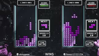 Tetris Effect Connected202411301614 Classic score attack rank match [upl. by Scharaga]