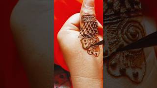 thumb mehndi design  simple mehndi design  mehndi youtubeshorts mehndidesigns  viralvedio [upl. by Yesnnyl366]