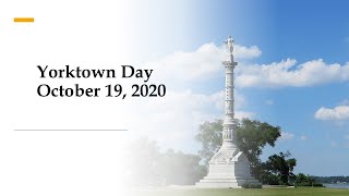 Yorktown Day 2020 [upl. by Eniamart]