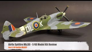 Airfix Spitfire XII Review  Best 148 Spitfire XII Kit [upl. by Fiore]