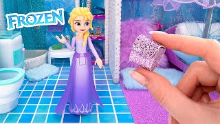 Bau eines zauberhaften MiniHauses für die DisneyKönigin Elsa ❄️ [upl. by Dub424]