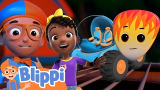 Blippi And Meekah Road Trip To A Rock Concert  Blippi amp Meekah Challenges and Games for Kids [upl. by Demakis]