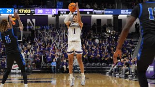 Mens Basketball  Northwestern Grinds past Eastern Illinois 6758 in Overtime 111524 [upl. by Canfield]