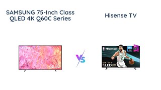 📺 Samsung Q60C vs Hisense U8  Which 4K TV is Worth It [upl. by Anilat882]