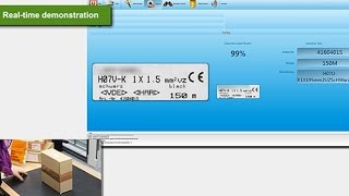 Incoming Goods Dept  Reading Labels with MVTec HALCON [upl. by Perlman]