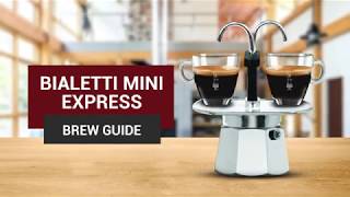 How to Use the Bialetti Mini Express Espresso Coffee [upl. by Placia]