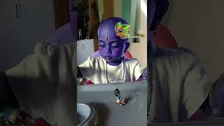 Rukku kannan Our lil krishna 😘 cutebaby viralvideo [upl. by Fiorenza707]