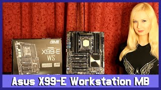 Asus X99E WS  The Ultimate Workstation Motherboard [upl. by Annasus575]