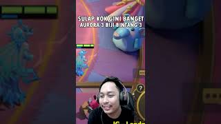 VALE 2 DAPET 3 AURORA AUTO DINGIN NI MAGIC CHESS magicchess mobilelegends mlbb [upl. by Ytirahs]