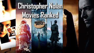 Christopher Nolan Movies Ranked Excluding TENET [upl. by Nomelc187]