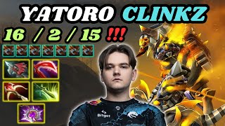 🔥 YATORO Clinkz HARD CARRY Highlights 734d 🔥 40K DMG DEALT Insane DAMAGE 🔥  Dota 2 [upl. by Ahsaz]