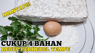 Resep Perkedel Tempe  Cara Membuat Perkedel Tempe Dengan mudah Enak Dan Sedap [upl. by Brittaney591]