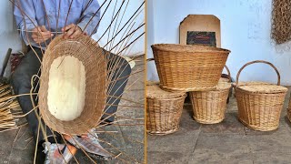 How To Weave a Willow Basket  Basket Weaving Techniques [upl. by Abbot411]