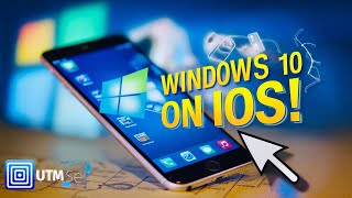 How to Install Windows 10 on iPhone amp iPad  UTM SE iOS Virtual Machine Guide [upl. by Enirol726]