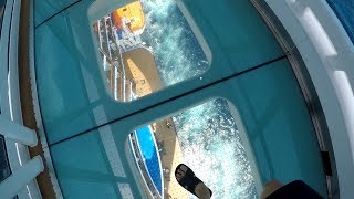 Princess Cruises SeaWalk on Majestic Princess 4K [upl. by Brose]