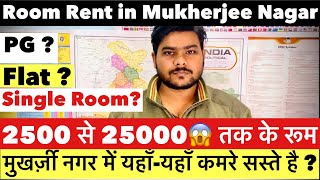 Room Rent in Mukherjee Nagar DelhiPG Flat Single Roomमुखर्जी नगर में कमरे 25K25K😱Yogen Prayagi [upl. by Oates]