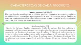 Experimento bicarbonato de sodio mas vinagre [upl. by Mit]