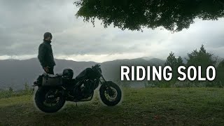 Motorcycle Travel  Roaming through the mountains on my bike  Motovlog [upl. by Ainar]