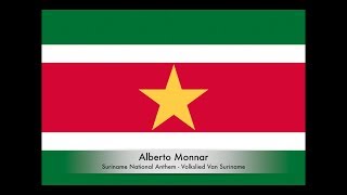 Alberto Monnar  Suriname National Anthem  Volkslied Van Suriname Piano [upl. by Gehman]